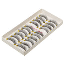 10 Pairs Popular Messy Cross False Eyelashes Soft Long Eye Lashes