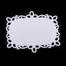Mini Acrylic Nail Polish Display Board Frame Rack Stand Salon Tool Beauty Supplies White 07