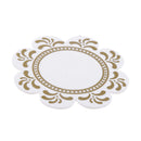 Mini Acrylic Nail Polish Paint Display Board Case Protector Beauty Supplies Cosmetic Tool White 01