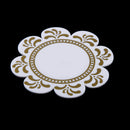 Mini Acrylic Nail Polish Paint Display Board Case Protector Beauty Supplies Cosmetic Tool White 01