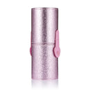 Women Pro Makeup Beauty Cosmetic Tools Makeup Brush Holder Pink + Set of 20PCS Face Foundation Eye Lip Beauty Makeup Brushes Pink Gold