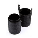 Women Pro Makeup Beauty Cosmetic Tools Makeup Brush Holder Black + Set of 20PCS Face Foundation Eye Lip Beauty Makeup Brushes Black Gold