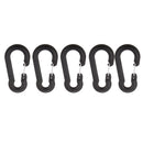 Outdoor Military Tactical Nylon Carabiners Key Chain Snap Clip Backpack Hook Pack of 5