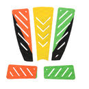5 Piece Traction Tail Pad Deck Grip Mat Surf Surfing Surfboard Shortboard Longboard Skimboard Decoration