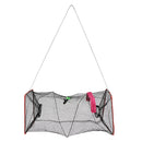 Portable Fishing Trap Nylon Net Crab Prawn Shrimp Crayfish Lobster Fishing Tackle Pot Network Fish Cage