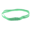Fashionable Elastic Hair Band Yoga Fitness Gym Running Jogging Double Band Sport Headband Hair Accessory Pine Green