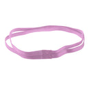 Fashionable Elastic Hair Band Yoga Fitness Gym Running Jogging Double Band Sport Headband Hair Accessory Purple