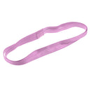 Fashionable Elastic Hair Band Yoga Fitness Gym Running Jogging Double Band Sport Headband Hair Accessory Purple