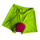 Womens Fashion Clothing Sportswear Cycling Wear Comfortable Breathable Underwear Shorts Fluorescent Green XXL