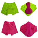Womens Fashion Clothing Sportswear Cycling Wear Comfortable Breathable Underwear Shorts Fluorescent Green XL