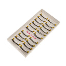 Easy Apply Reusable 10 Pairs Long Thick Cross Artificial Eyelashes Eye Makeup Cosmetic Tools 6-13MM