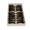 10 Pairs Natural Long Thick Soft False Eyelashes lashes Handmade Makeup H32