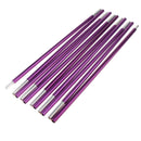 Foldable Retractable 11 Sections Tent Poles Outdoor Travel Hiking Accessories 320cm Fuchsia