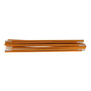 Foldable Retractable 11 Sections Tent Poles Outdoor Travel Hiking Accessories 365cm Gold