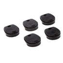 5pcs Set Outdoor Hiking Travel Removable Mini Clip-on Watchband Compass