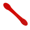Lightweight Portable 3 Finger Massage Pat Knock Stick Blood Circulation Improver Pain Stress Reliever Acupoint Stimulation Tool Red