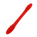 Lightweight Portable 3 Finger Massage Pat Knock Stick Blood Circulation Improver Pain Stress Reliever Acupoint Stimulation Tool Red