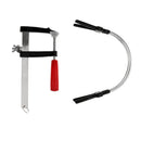 Aluminium Alloy Bridge Boat Fishing Pole Rod Mount Holder with Clamp