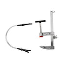 Portable 360 Degree Adjustable Aluminium Alloy Raft Boat Fishing Rod Holder with Clamp
