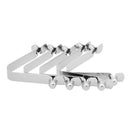 Pack of 5 Kayak Paddle Push Snap Button Tent Awning Pole Clips Hollow Double Pin 6MM x 7MM