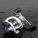 6:3:1 7BB Left Hand Baitcasting Fishing Reels for Fishing Blue Color