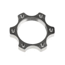 Heavy Duty Metal Bike Bicycle Freewheel Threaded Hubs Disk Disc Brake Rotor Flange Adapter - 34mm 6 Bolts