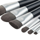 6PCS Flat Angled ROund Cosmetic Makeup Brush for Lip Eyeshadow Eyebrow Cheek Powder Foundation