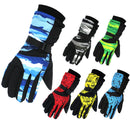Men Winter Motorcycle Hiking Ski Snow Snowboarding Gloves Grey