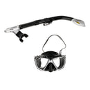Professional Scuba Snorkelling Diving Liquid Silicone Mask & Dry Snorkel Set