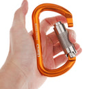 Rock Tree Climbing Heavy Duty 25KN / 5600LB Twist / Auto Locking Carabiner