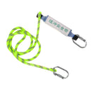 Fall Protection Shock Absorbing Rope Lanyard Buffer Strip Green