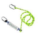 Fall Protection Shock Absorbing Rope Lanyard Buffer Strip Green