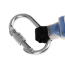 Fall Protection Shock Absorbing Rope Lanyard with Single Hook 2.2M Green