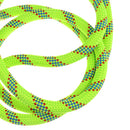Fall Protection Shock Absorbing Rope Lanyard with Single Hook 2.2M Green