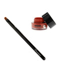 Waterproof Longlasting Moisturizing No Blooming Non-stick Cup Lip Tint Gloss Cheek Blusher + Brush Women Cosmetic Makeup Tools