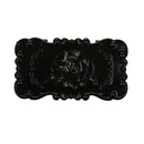 Beauty Cosmetic Makeup Brush Womens Jewelry Ring Earrings Eyelash Storage Holder Organizer Box Container Black