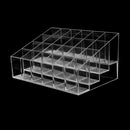 Acrylic 24 Lipstick Holder Display Cosmetic Organizer Makeup Case Storage