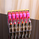 Acrylic 24 Lipstick Holder Display Cosmetic Organizer Makeup Case Storage