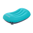 Portable Inflatable Air Pillow Travel Pillow Camping Head Rest Neck Cushion Blue