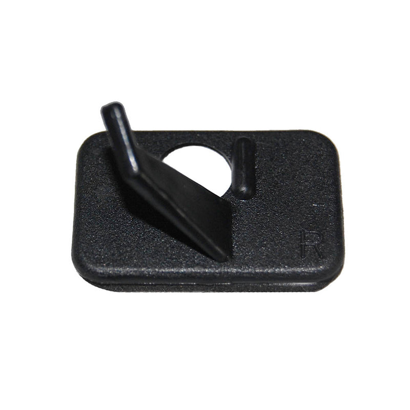 1 Piece Right Hand Plastic Arrow Rest for Recurve Bow Black