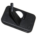 1 Piece Right Hand Plastic Arrow Rest for Recurve Bow Black