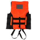 Professional Life Jacket Swimwear Polyester Life Vest for Water Sports Swimming Drifting Surfing (L, Orange)