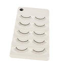 5 Pair 8mm Individual Fake False Eyelash Eye Lashes Extension Makeup Tool