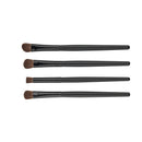 4pc Professional Eye Essential Eyeshadow Eyeliner Crease Blending Makeup Brush
