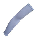 Sun UV Protection Arm Sleeves Cycling Golf Sports Arm Warmer White
