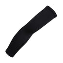 Sun UV Protection Arm Sleeves Cycling Golf Sports Arm Cooler Black