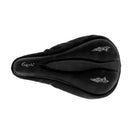 Gel Silicone Road Bike Bicycle Comfort Saddle Seat Pad Cushion Cover Black