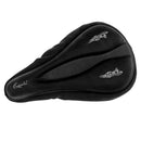 Gel Silicone Road Bike Bicycle Comfort Saddle Seat Pad Cushion Cover Black