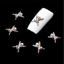 20pcs Pirate Pattern Alloy Stickers DIY Chic Decors Nail Art Tips