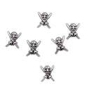20pcs Pirate Pattern Alloy Stickers DIY Chic Decors Nail Art Tips